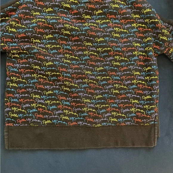 Stella McCartney girls Crewneck Sweatshirt with Multicolor Logo - Picture 2 of 4